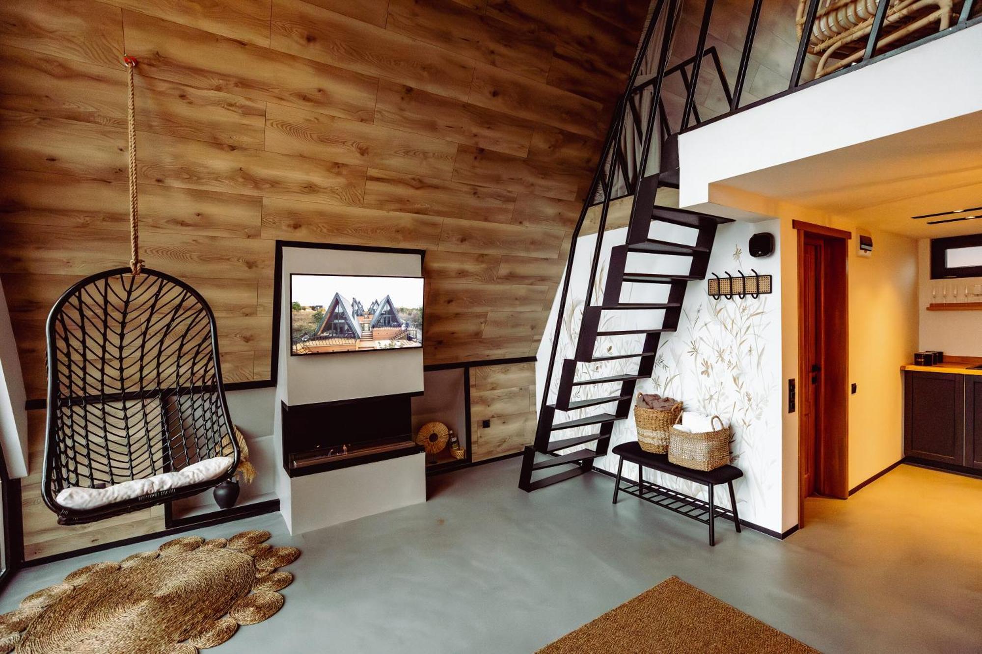 A-By The Lake - Private A Frame Villas Caciulati Exterior foto